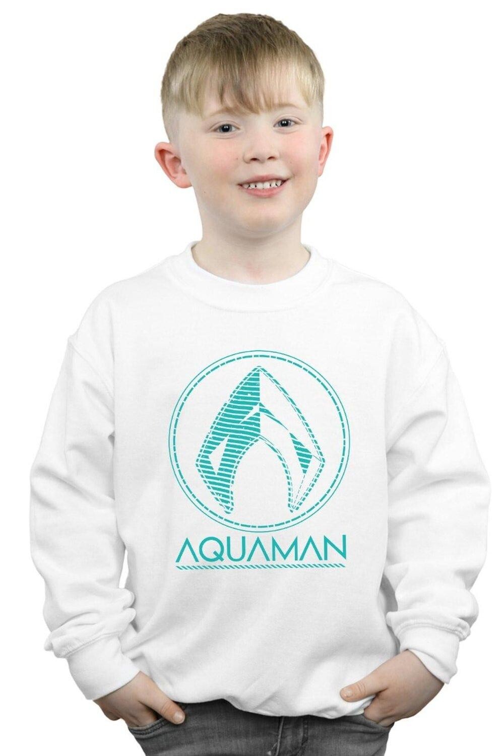 Толстовка с логотипом Aquaman Aquaman DC Comics, белый
Толстовка с логотипом Aquaman Aquaman DC Comics, белый