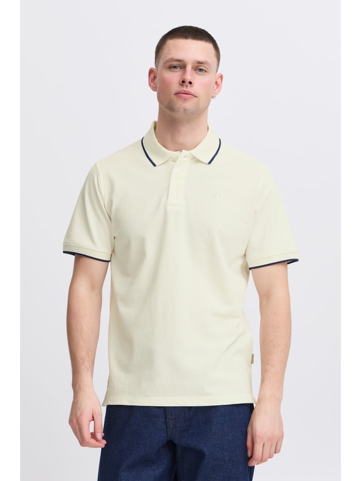 Футболка поло BLEND, белый 
Футболка поло BLEND, белый