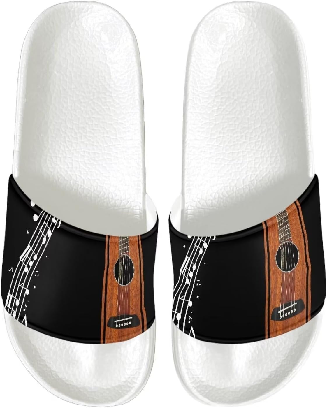 Тапочки для женщин и мужчин, нескользящие, быстро сохнущие, для душа, сандалии для ванной Judentidos, Guitar Music Notes
Тапочки для женщин и мужчин, нескользящие, быстро сохнущие, для душа, сандалии для ванной Judentidos, Guitar Music Notes
