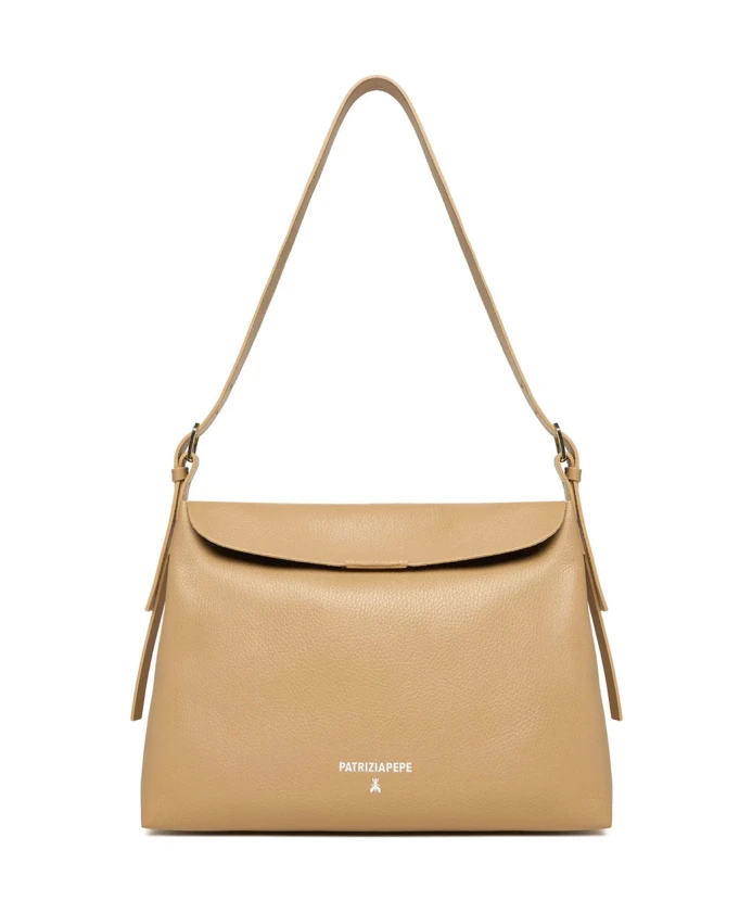 Сумка через плечо Patrizia Pepe, бежевый
Сумка через плечо Patrizia Pepe, бежевый