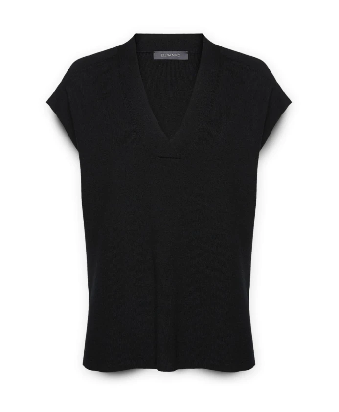 Жилет с V-образным вырезом Elena Mirã², черный
Жилет с V-образным вырезом Elena Mirã², черный