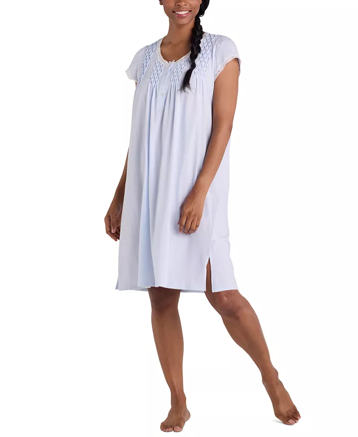 Женская ночная сорочка Diamond-Yoke с кружевной отделкой Miss Elaine, синий
Женская ночная сорочка Diamond-Yoke с кружевной отделкой Miss Elaine, синий