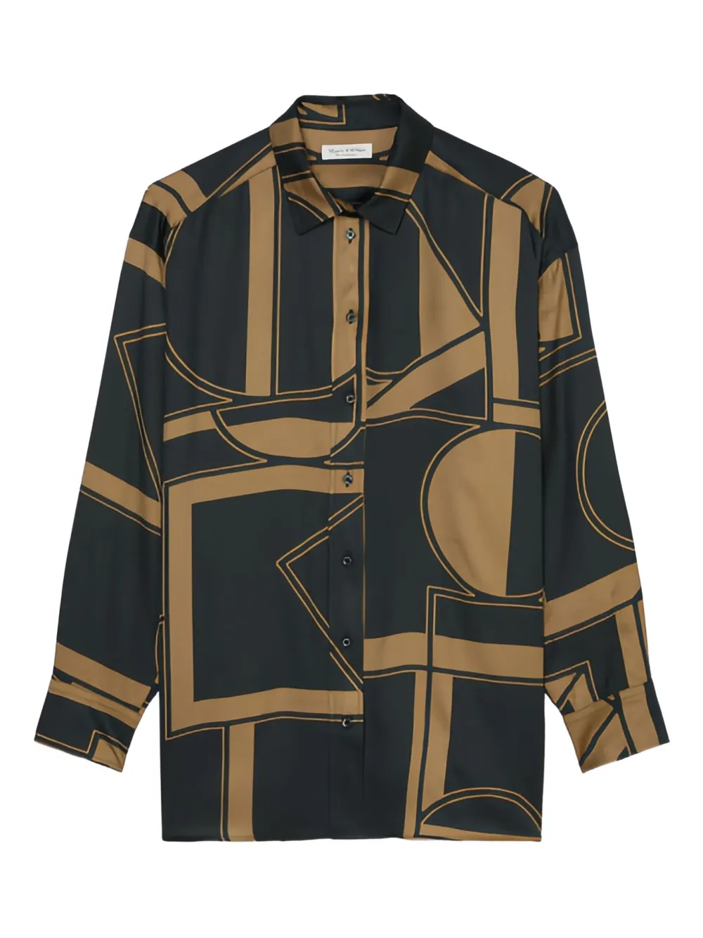 Рубашка с геометричным принтом Marc O'Polo, черный
Рубашка с геометричным принтом Marc O'Polo, черный