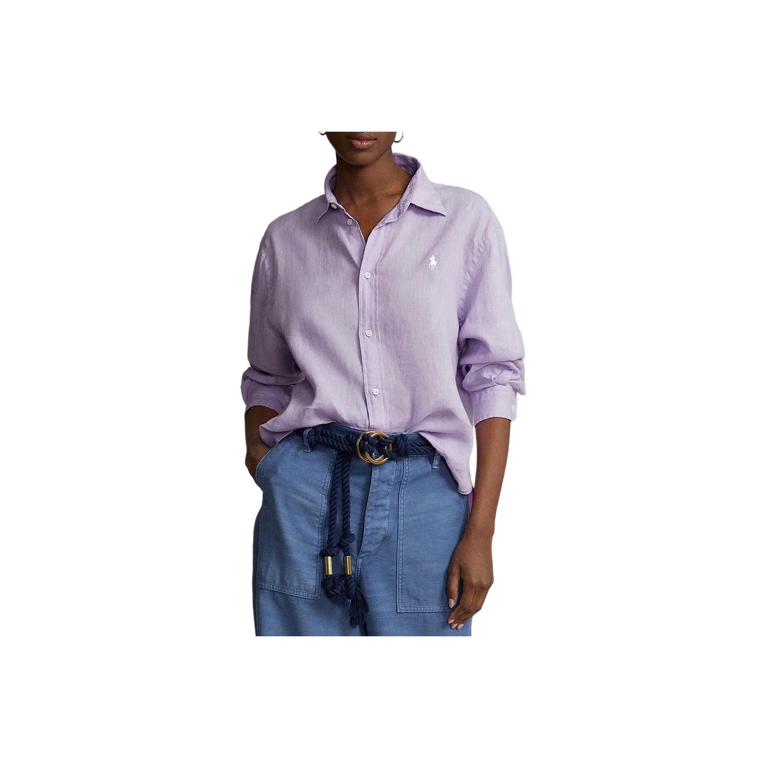 Женская рубашка Polo Ralph Lauren, фиолетовый
Женская рубашка Polo Ralph Lauren, фиолетовый