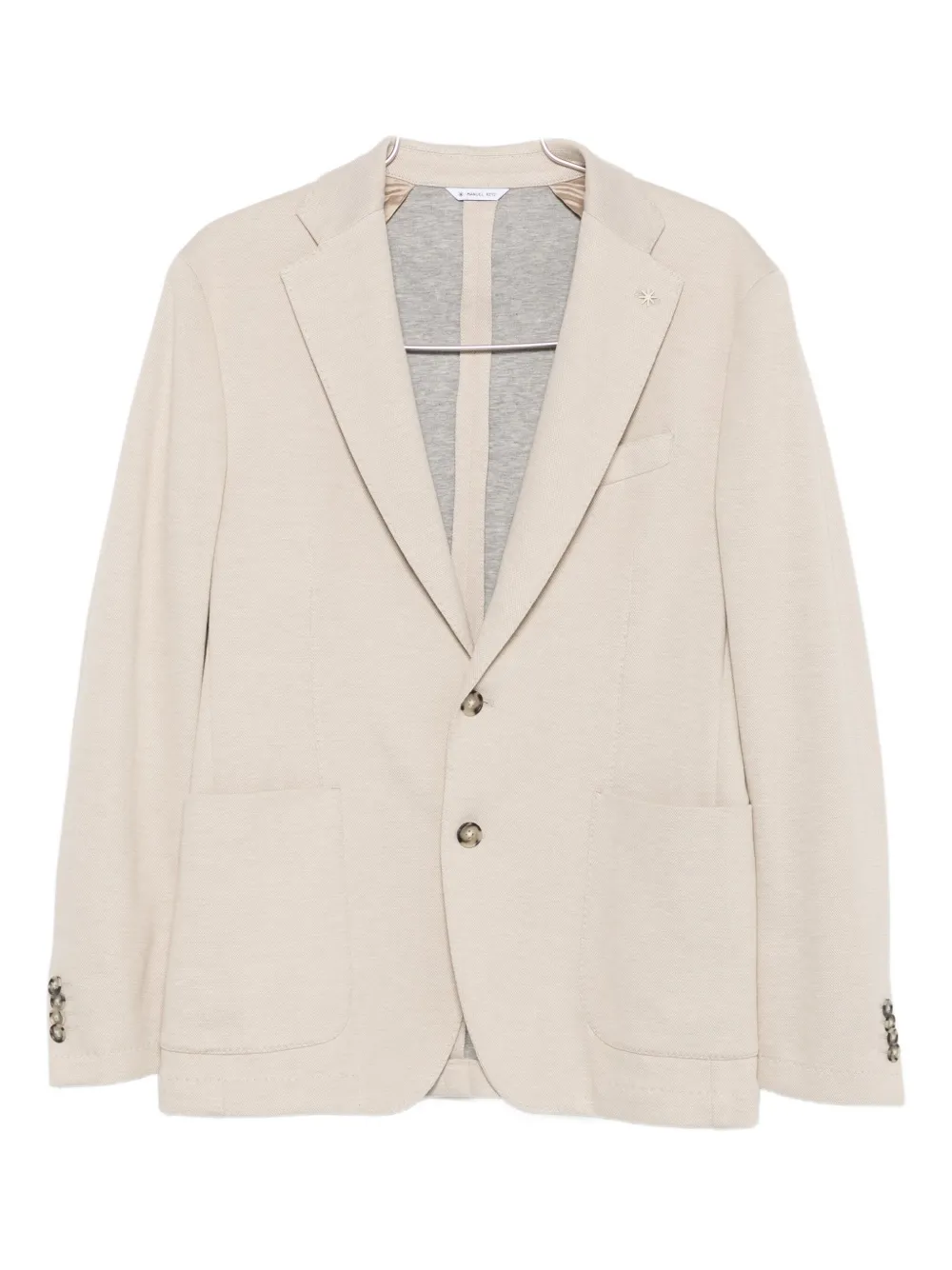 Пиджак с двумя пуговицами и накладными карманами Manuel Ritz, нейтральный
Пиджак с двумя пуговицами и накладными карманами Manuel Ritz, нейтральный