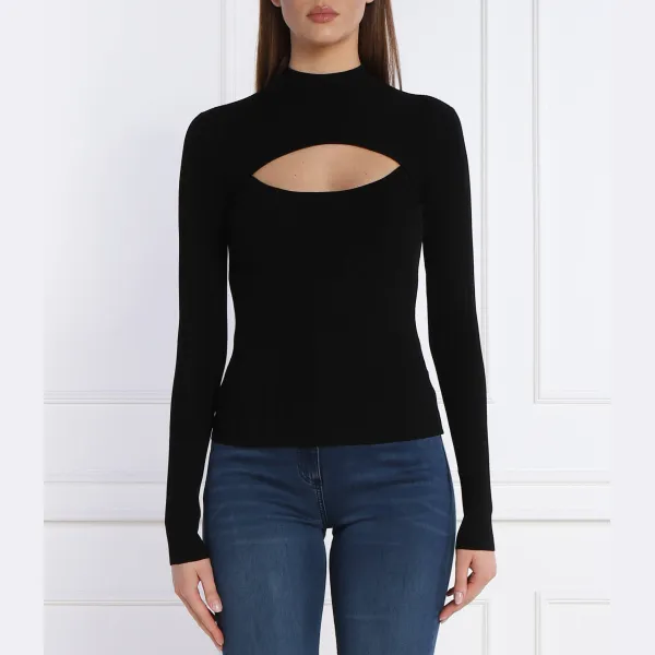 Облегающий свитер Patrizia Pepe, черный
Облегающий свитер Patrizia Pepe, черный