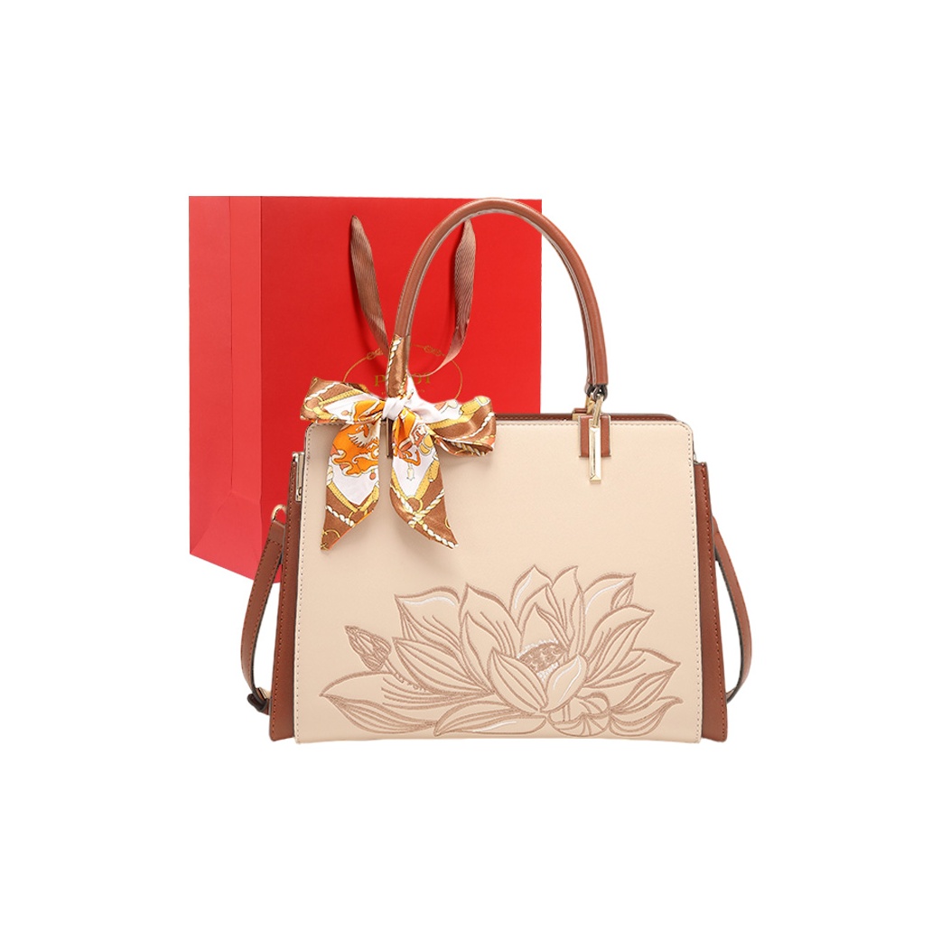 PAYOT Синтетическая кожаная сумка через плечо, Apricot & Brown
PAYOT Синтетическая кожаная сумка через плечо, Apricot & Brown