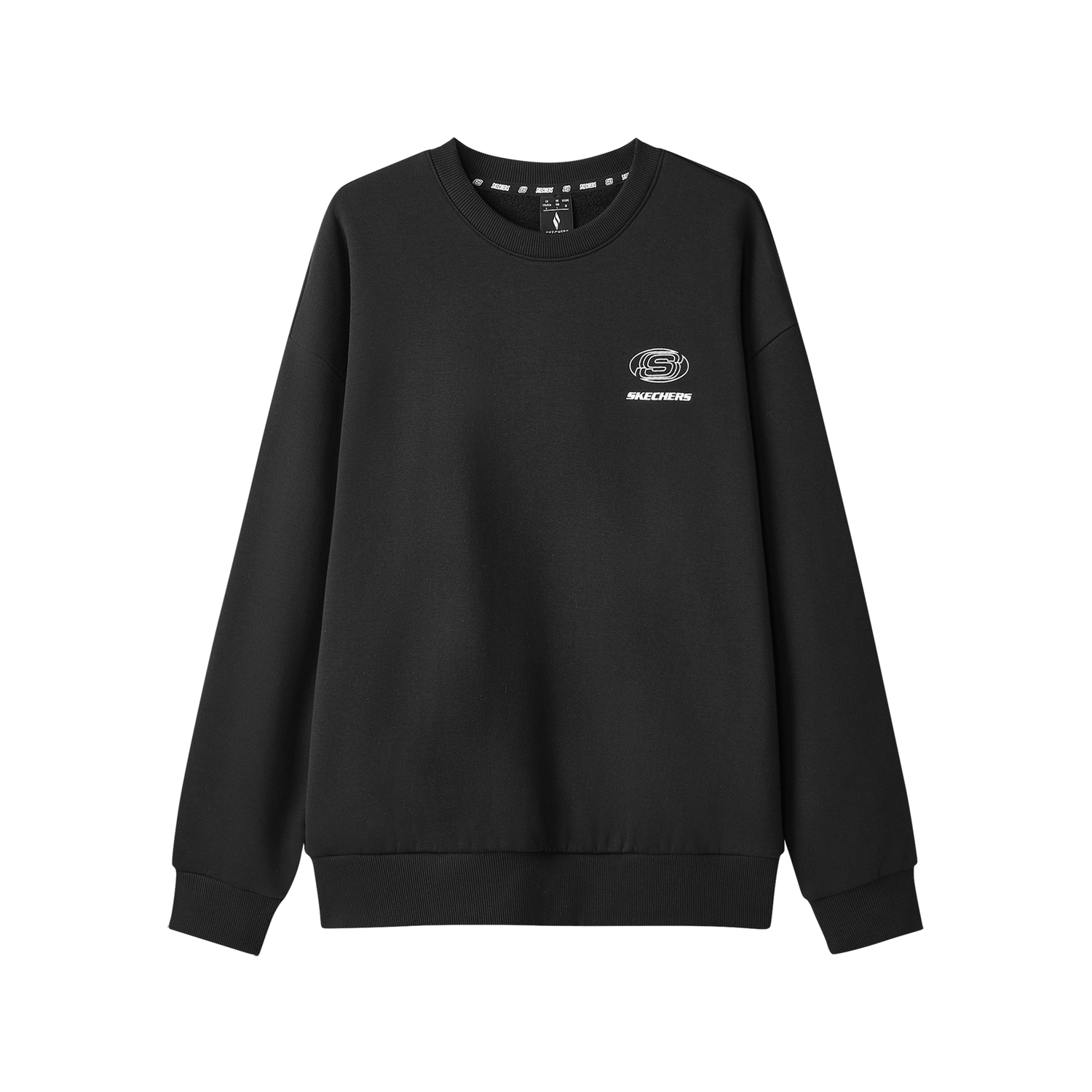 Свитшот унисекс черный Skechers
Свитшот унисекс черный Skechers