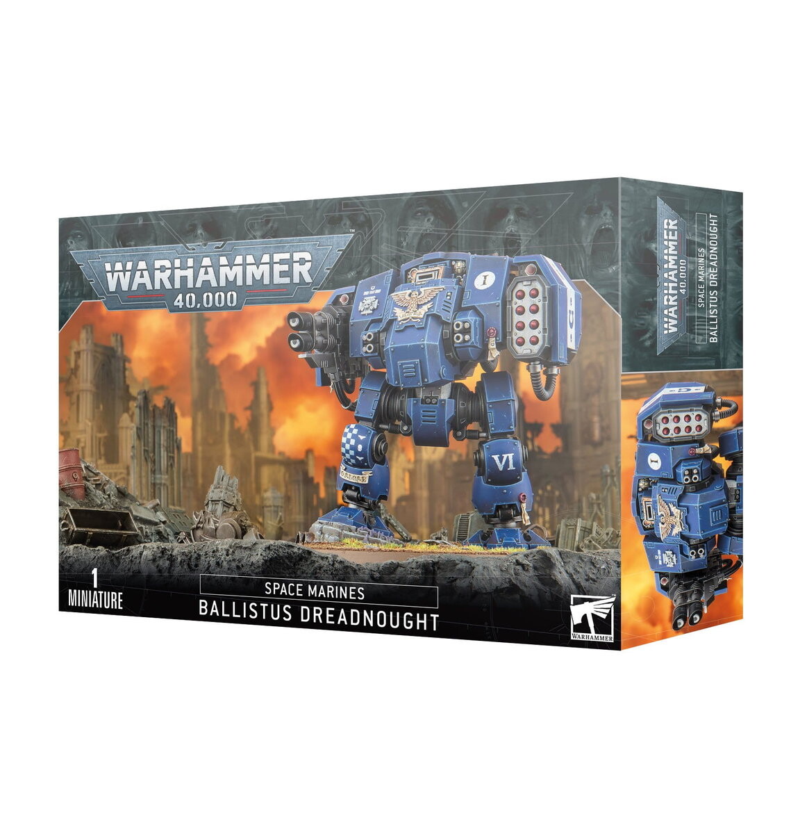 Warhammer 40K - Космические Десятки Баллистус Дредноут Games Workshop
Warhammer 40K - Космические Десятки Баллистус Дредноут Games Workshop