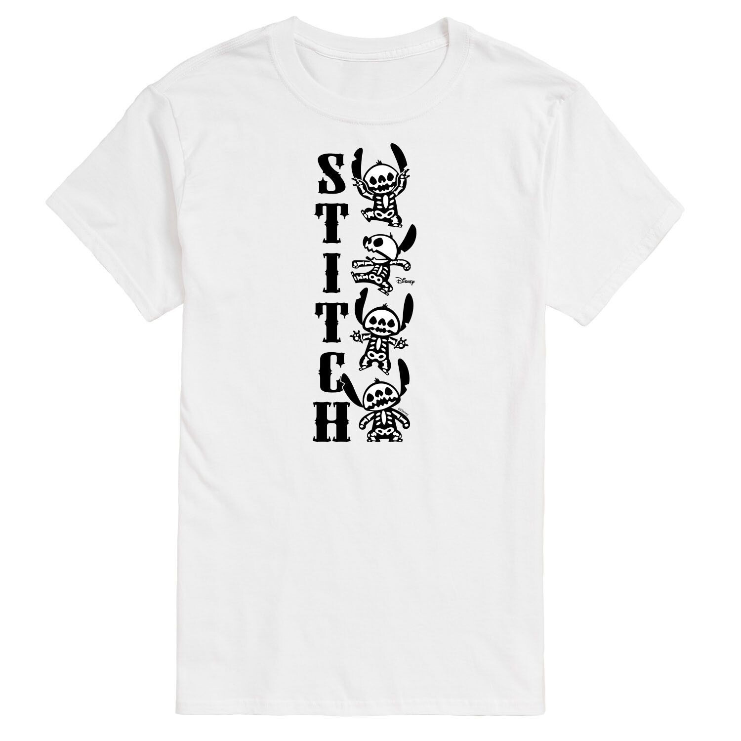 Футболка с изображением скелета Big & Tall Stitch Disney's Lilo & Stitch Licensed Character, белый
Футболка с изображением скелета Big & Tall Stitch Disney's Lilo & Stitch Licensed Character, белый
