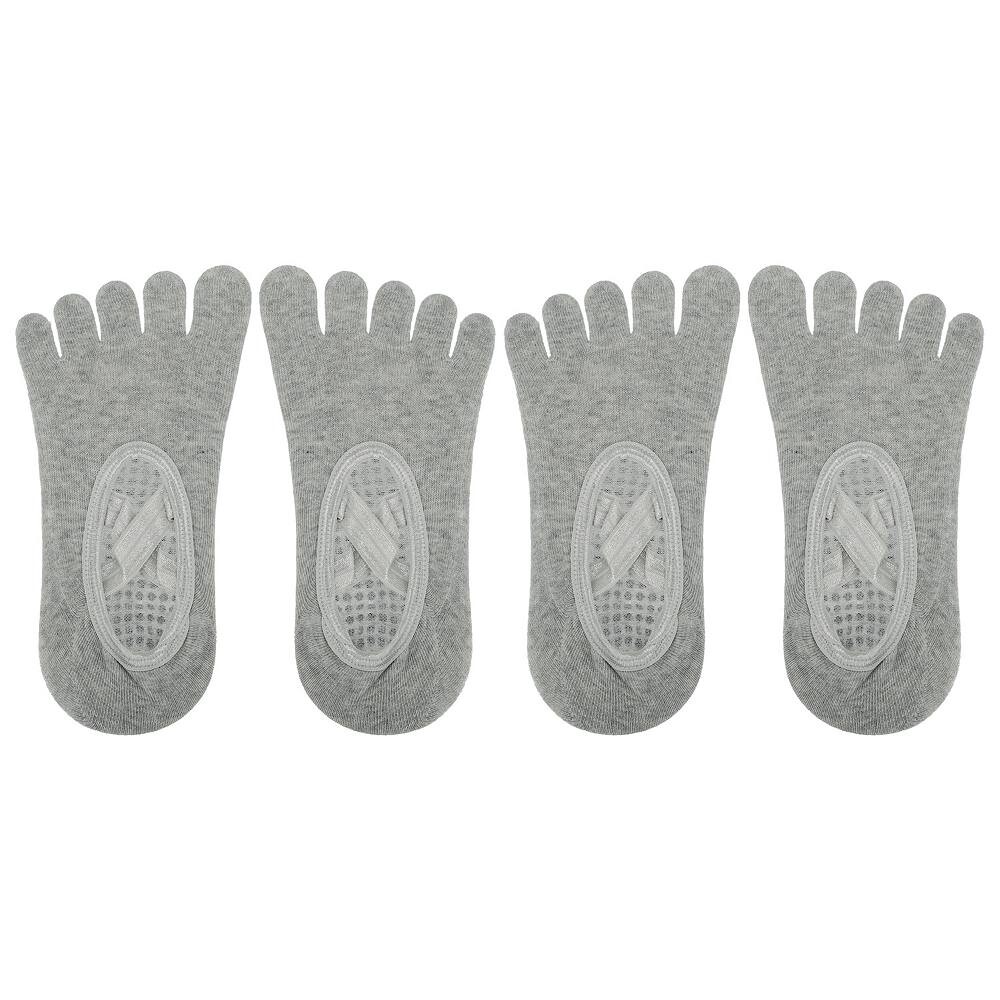 Носки для йоги, носки с пятью пальцами, балетные носки с ручками для женщин Unique Bargains, серый
Носки для йоги, носки с пятью пальцами, балетные носки с ручками для женщин Unique Bargains, серый