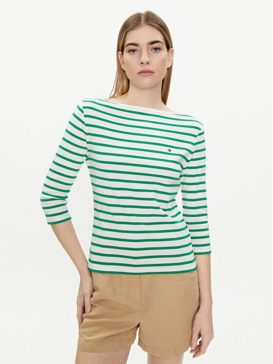 Узкая блузка Tommy Hilfiger, зеленый
Узкая блузка Tommy Hilfiger, зеленый