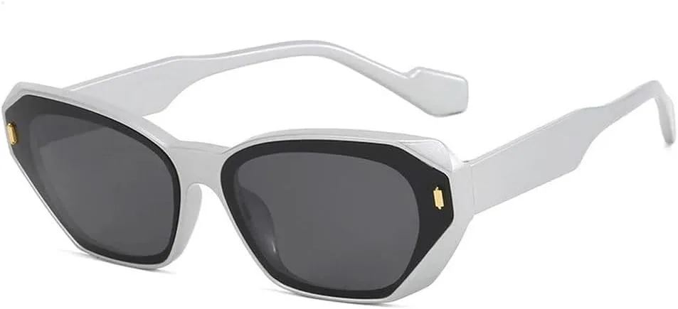 Винтажные солнцезащитные очки в маленькой оправе для женщин, модель 2027 года, Polygon Eyewear, простые очки с индивидуальным дизайном MTZJH, Silversilver
Винтажные солнцезащитные очки в маленькой оправе для женщин, модель 2027 года, Polygon Eyewear, простые очки с индивидуальным дизайном MTZJH, Silversilver