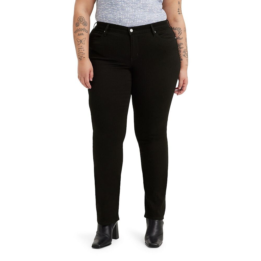 Корректирующие прямые джинсы Levi’s 314 больших размеров Levi's, цвет Soft Black
Корректирующие прямые джинсы Levi’s 314 больших размеров Levi's, цвет Soft Black