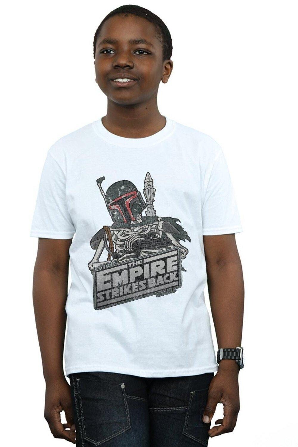 Футболка со скелетом Бобы Фетта Star Wars, белый
Футболка со скелетом Бобы Фетта Star Wars, белый
