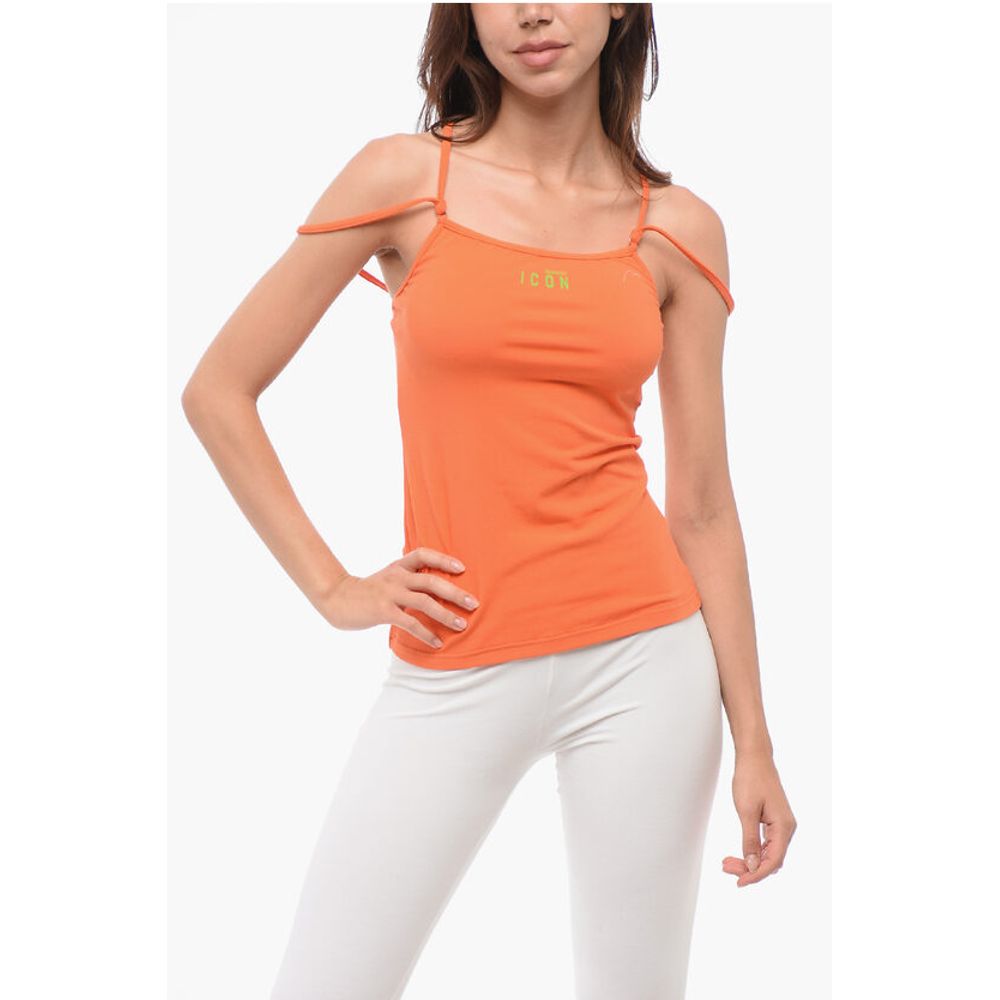 Майка ICON из хлопковой смеси с перекрещивающимися бретелями Dsquared2, оранжевый
Майка ICON из хлопковой смеси с перекрещивающимися бретелями Dsquared2, оранжевый