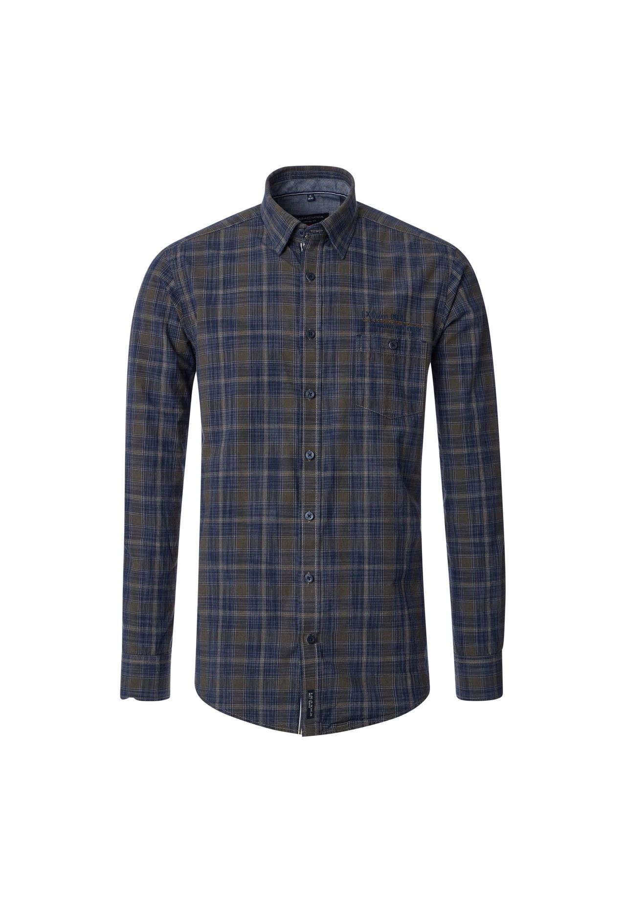 Мужская повседневная рубашка в клетку повседневного кроя CASAMODA, цвет Blau(300)
Мужская повседневная рубашка в клетку повседневного кроя CASAMODA, цвет Blau(300)