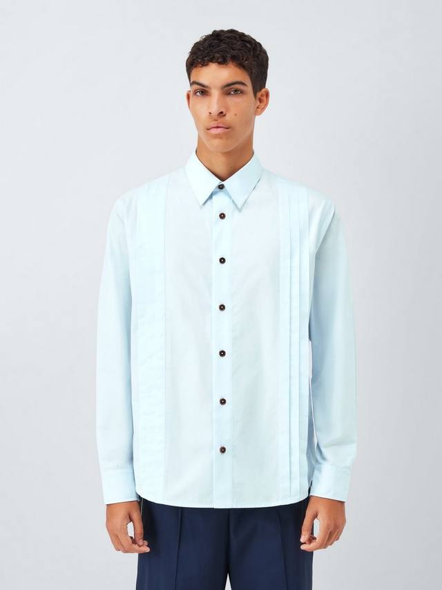 Сорочка из хлопкового твила с плиссировкой John Lewis x LABRUM, Illusion Blue
Сорочка из хлопкового твила с плиссировкой John Lewis x LABRUM, Illusion Blue