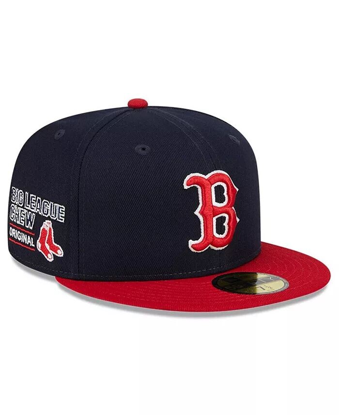 Мужская темно-синяя бейсболка Boston Red Sox Big League Chew Team 59FIFTY с приталенной кепкой New Era, синий
Мужская темно-синяя бейсболка Boston Red Sox Big League Chew Team 59FIFTY с приталенной кепкой New Era, синий