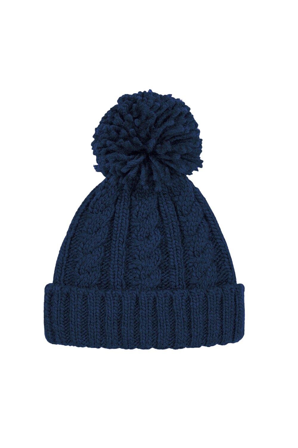 Меланжевая шапка Unsiex косой вязки Beechfield, темно-синий
Меланжевая шапка Unsiex косой вязки Beechfield, темно-синий