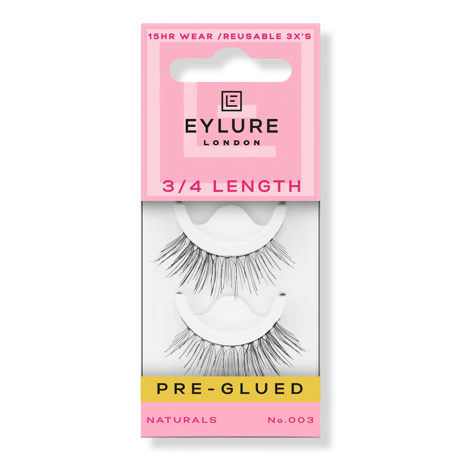Накладные ресницы Pre-Gleed Naturals № 003 Eylure
Накладные ресницы Pre-Gleed Naturals № 003 Eylure