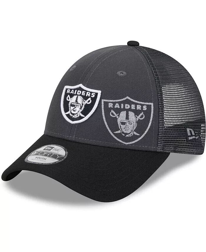 Графитовая регулируемая шапка Las Vegas Raiders Reflect 9FORTY для больших мальчиков и девочек New Era, серый
Графитовая регулируемая шапка Las Vegas Raiders Reflect 9FORTY для больших мальчиков и девочек New Era, серый