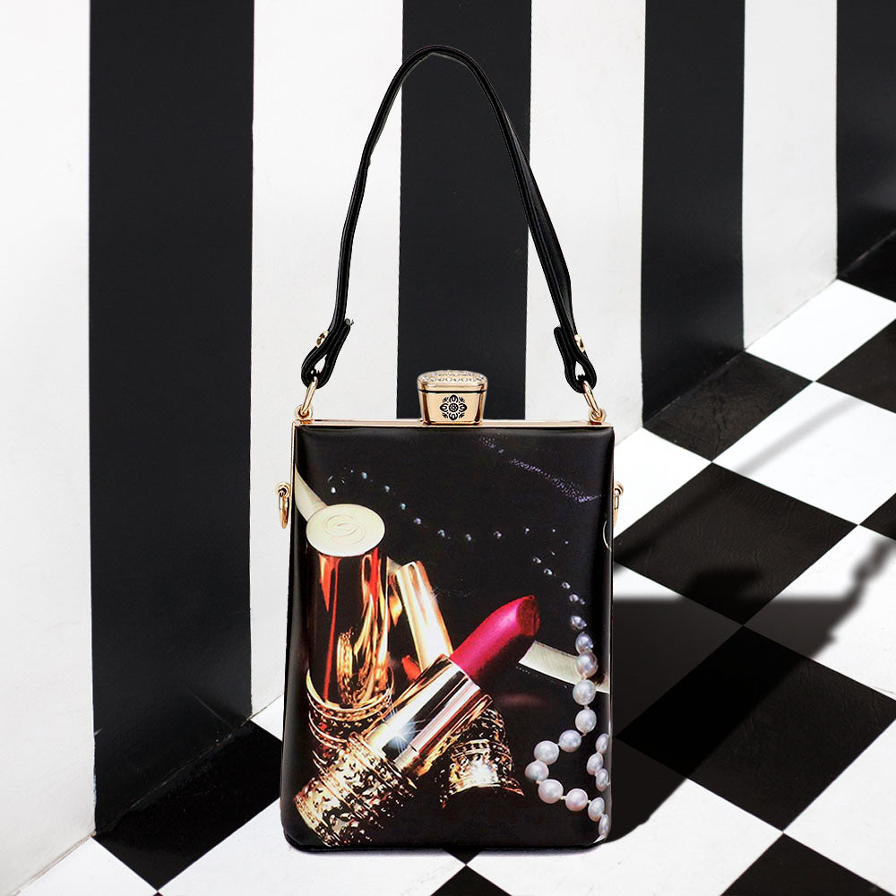 Сумка через плечо мини с принтом помады FASHNZFAB, мультиколор
Сумка через плечо мини с принтом помады FASHNZFAB, мультиколор