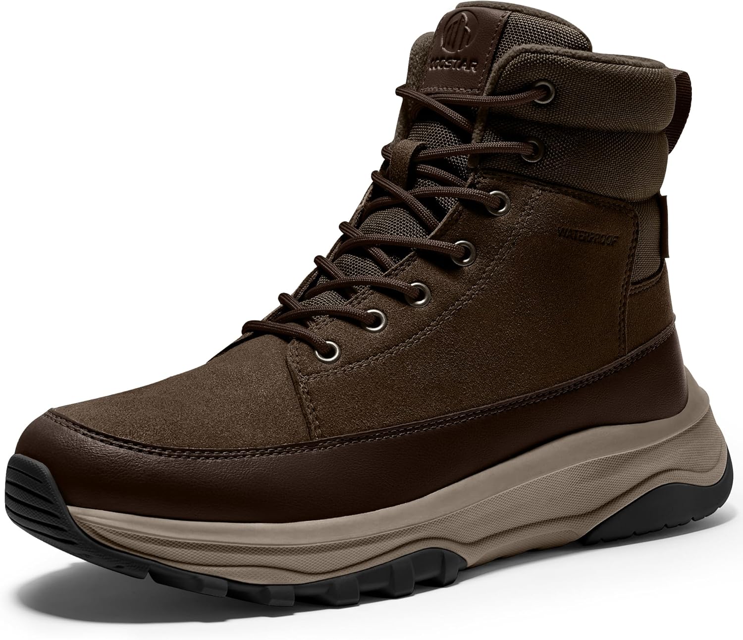 Мужские зимние ботинки Coostar Snow водонепроницаемые для улицы, легкие с поддержкой свода стопы, темно-коричневый
Мужские зимние ботинки Coostar Snow водонепроницаемые для улицы, легкие с поддержкой свода стопы, темно-коричневый