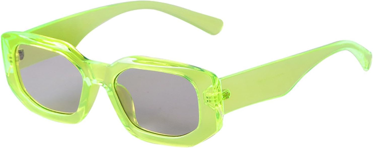 Солнцезащитные очки прямоугольной формы для женщин с оранжево-зелеными линзами; солнцезащитные очки неправильной формы для мужчин с квадратной оправой; очки с защитой от УФ-излучения UV400 для женщин WNCKSQ, C2 Green
Солнцезащитные очки прямоугольной формы для женщин с оранжево-зелеными линзами; солнцезащитные очки неправильной формы для мужчин с квадратной оправой; очки с защитой от УФ-излучения UV400 для женщин WNCKSQ, C2 Green