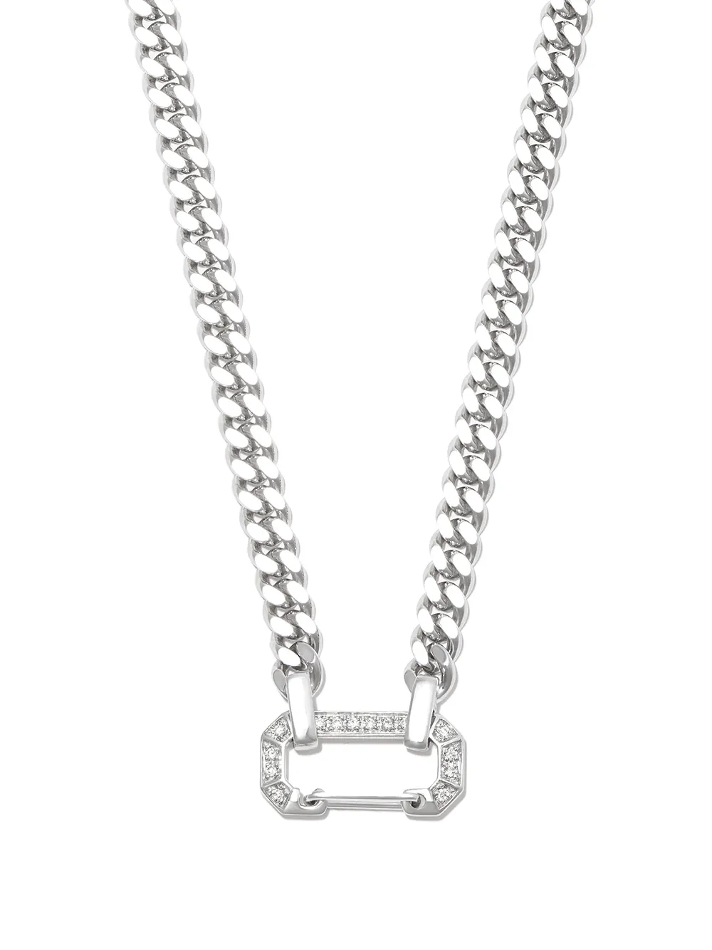 Колье из белого золота с бриллиантами EÉRA, серебряный
Колье из белого золота с бриллиантами EÉRA, серебряный