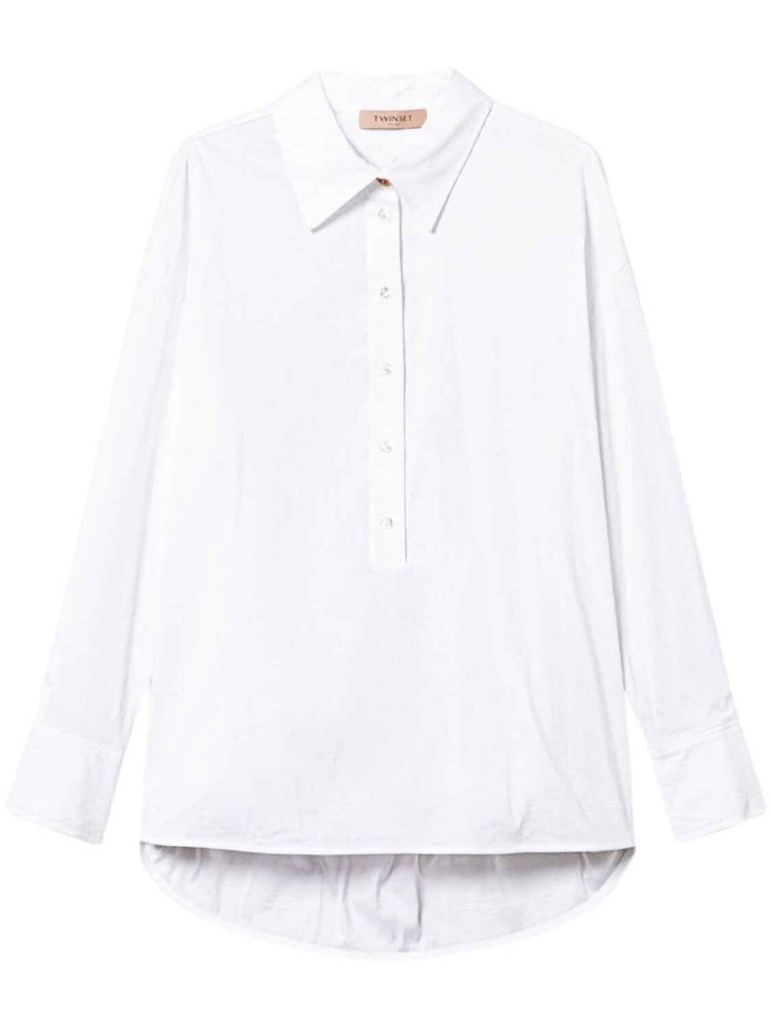 TWINSET поплиновая блузка, белый 
TWINSET поплиновая блузка, белый