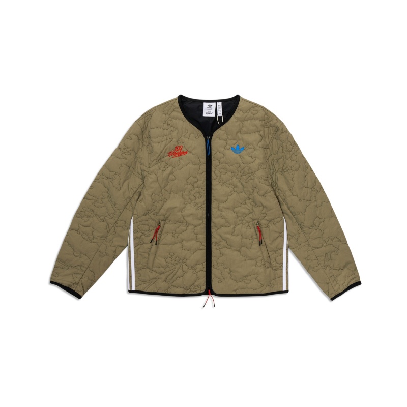 Adidas Originals Стеганая куртка 100 Thieves, Multicolor 
Adidas Originals Стеганая куртка 100 Thieves, Multicolor