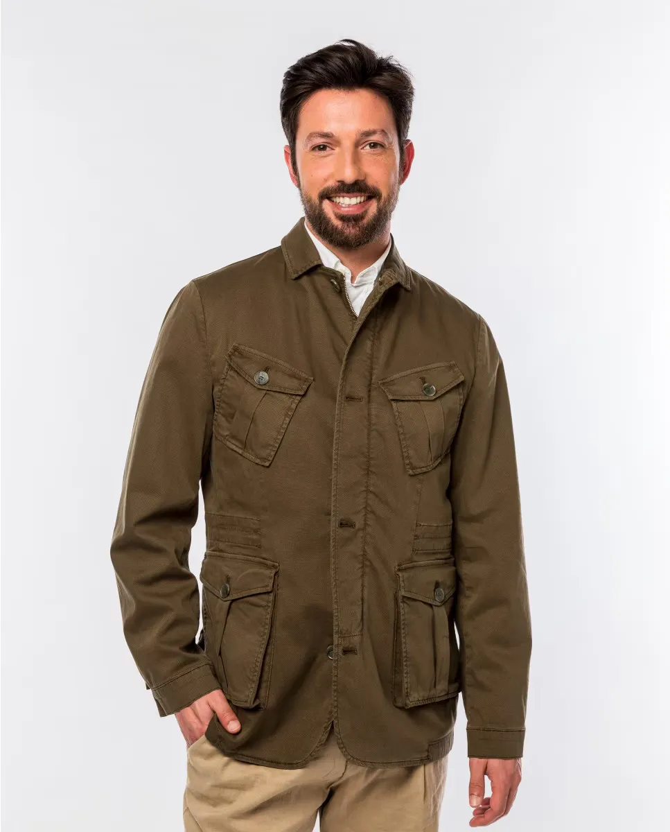 Мужская куртка в оливково-зеленом цвете Wickett Jones, зеленый
Мужская куртка в оливково-зеленом цвете Wickett Jones, зеленый