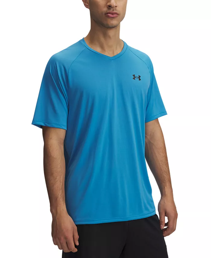 Мужская футболка Tech 2.0 с V-образным вырезом Under Armour, синий
Мужская футболка Tech 2.0 с V-образным вырезом Under Armour, синий