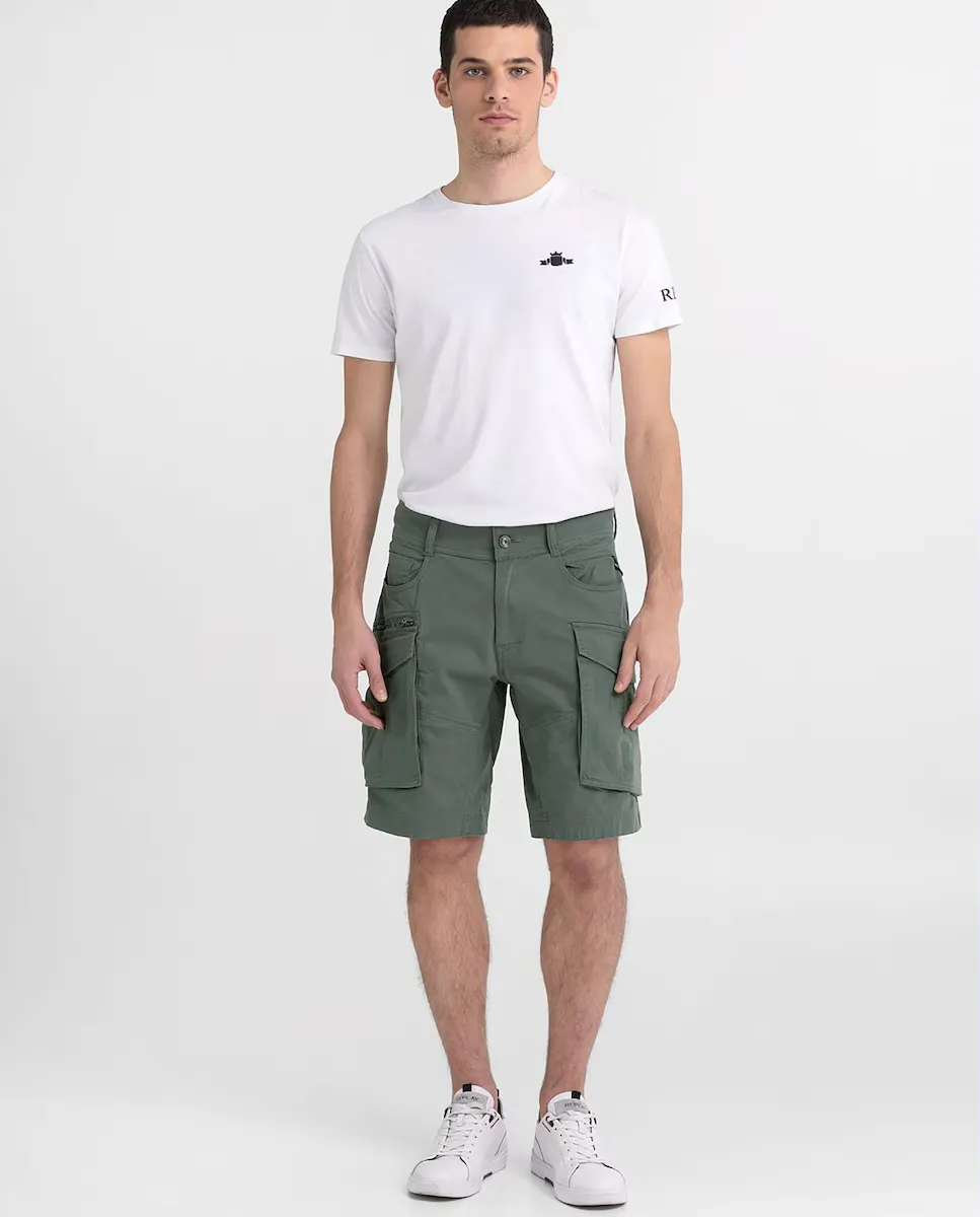 Мужские бермуды карго Replay, темно-зеленый
Мужские бермуды карго Replay, темно-зеленый