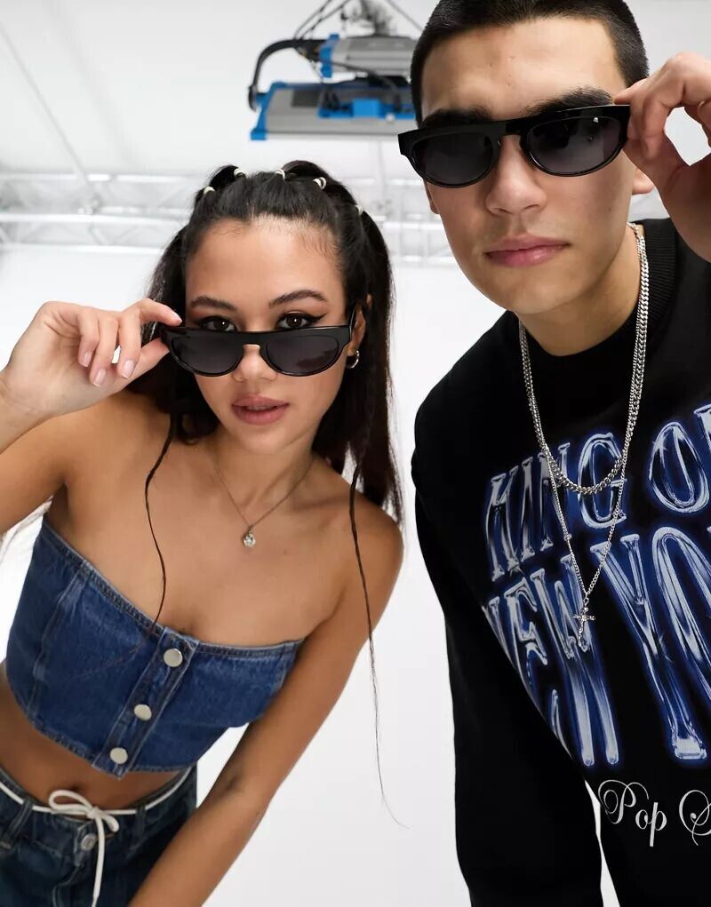 Черные круглые солнцезащитные очки A.Kjaerbede Jake с плоским верхом, Черный, Черные круглые солнцезащитные очки A.Kjaerbede Jake с плоским верхом
Черные круглые солнцезащитные очки A.Kjaerbede Jake с плоским верхом, Черный, Черные круглые солнцезащитные очки A.Kjaerbede Jake с плоским верхом