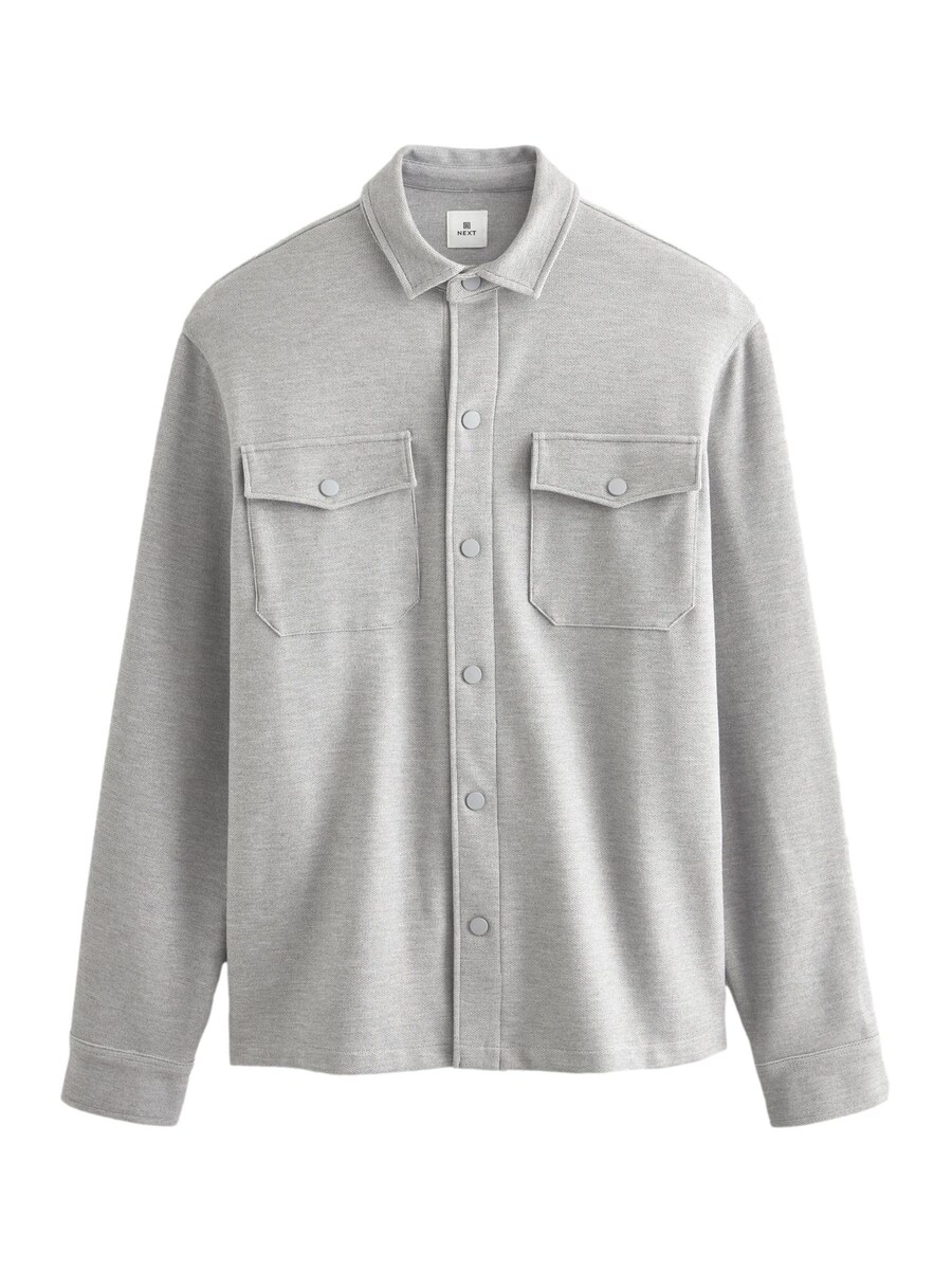 Межсезонная куртка обычного кроя Next, пятнистый серый 
Межсезонная куртка обычного кроя Next, пятнистый серый