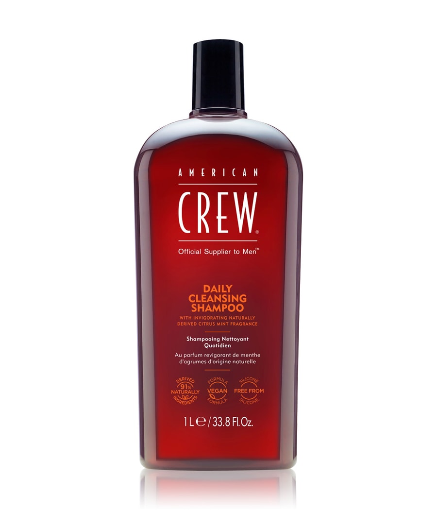 Шампунь для волос American Crew Hair Care & Body Daily Cleansing Shampoo, 1000 ml
Шампунь для волос American Crew Hair Care & Body Daily Cleansing Shampoo, 1000 ml