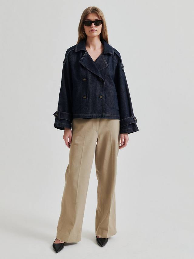 Реверсивное тренч-пальто Columbus Second Female, Dark Blue Denim
Реверсивное тренч-пальто Columbus Second Female, Dark Blue Denim