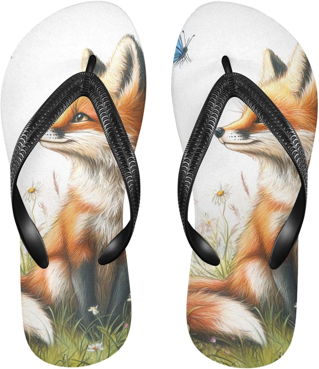 Милые пляжные шлепанцы с лисой и цветком для женщин и мужчин, летние повседневные сандалии 20861572 Kfbe, Fox
Милые пляжные шлепанцы с лисой и цветком для женщин и мужчин, летние повседневные сандалии 20861572 Kfbe, Fox