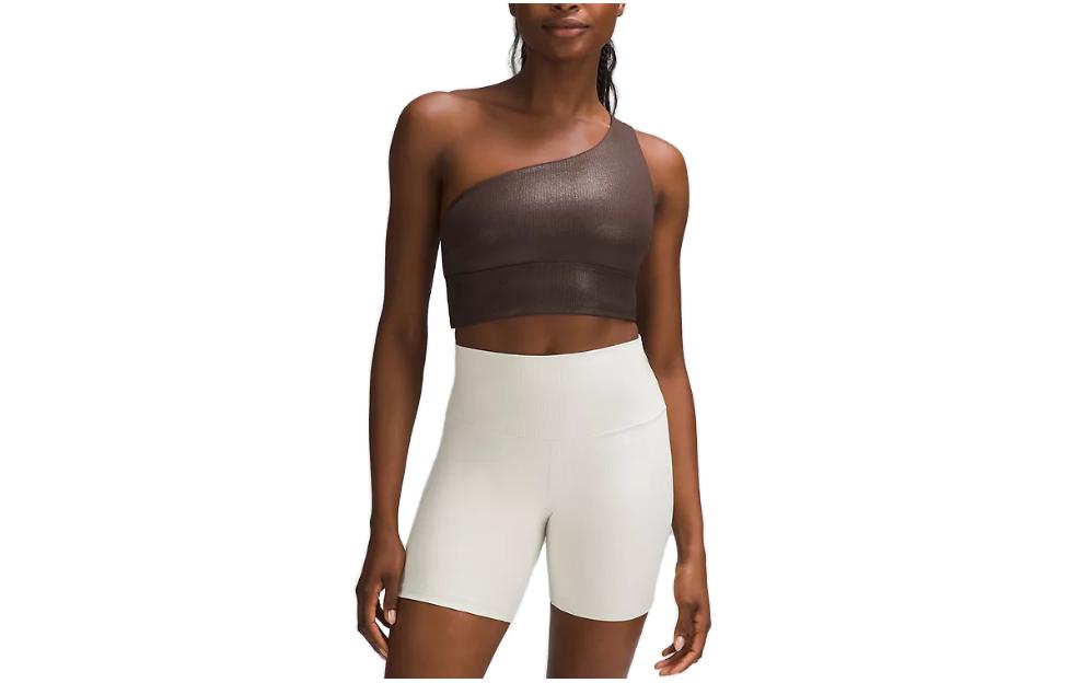 Align асимметричный ребристый бра легкая поддержка чашка C/D блестящий бра Lululemon, коричневый
Align асимметричный ребристый бра легкая поддержка чашка C/D блестящий бра Lululemon, коричневый