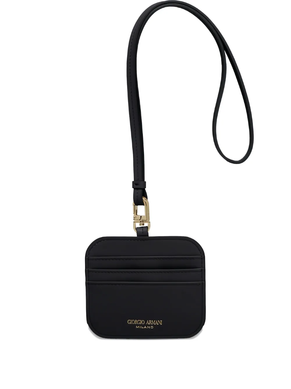 Кошелек на шнурке с держателем для карт GIORGIO ARMANI, черный
Кошелек на шнурке с держателем для карт GIORGIO ARMANI, черный