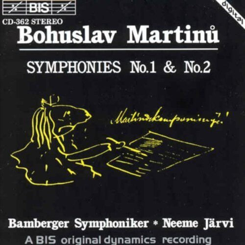 CD диск Martinu / Jarvi / Bamberg So: Symphonies 1 & 2
CD диск Martinu / Jarvi / Bamberg So: Symphonies 1 & 2