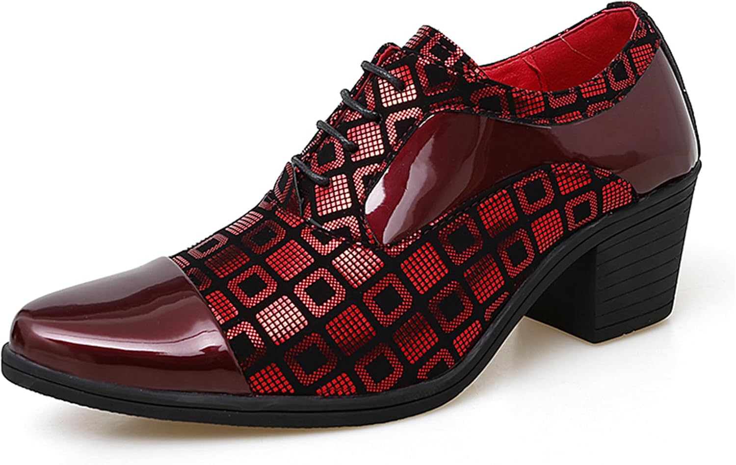 Мужские оксфорды из лаковой кожи с шнуровкой, массивным каблуком и заостренным носком, универсального стиля, с нескользящей подошвой, удобные дерби для офиса, работы, выпускного, вечеринки, повседневной носки и деловых мероприятий Tixewsjh, крас...
Мужские оксфорды из лаковой кожи с шнуровкой, массивным каблуком и заостренным носком, универсального стиля, с нескользящей подошвой, удобные дерби для офиса, работы, выпускного, вечеринки, повседневной носки и деловых мероприятий Tixewsjh, крас...