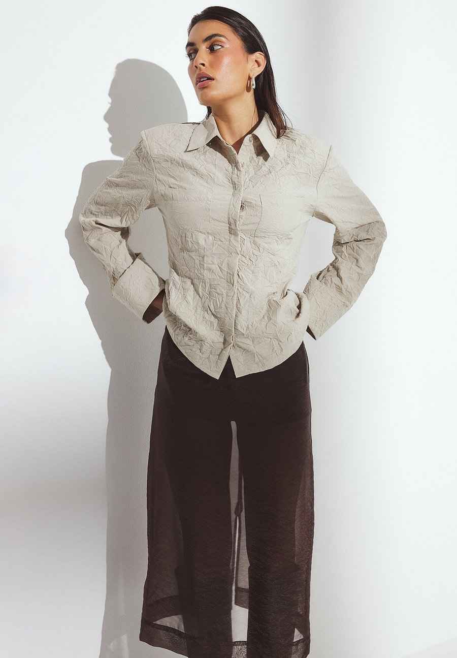 Блуза NA-KD Button-down blouse, Beige
Блуза NA-KD Button-down blouse, Beige