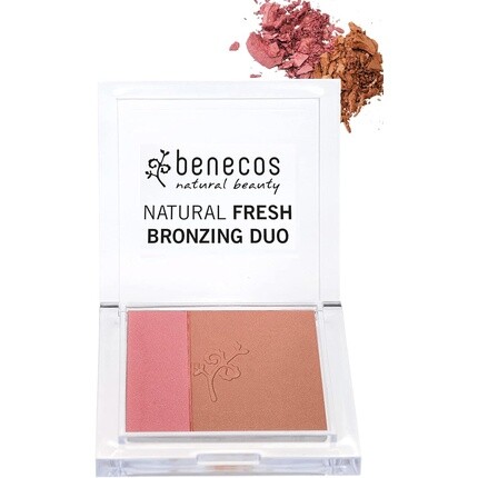 Натуральная косметика Fresh Bronzing Duo Прессованный бронзатор 2в1 Vegan Ibiza Nights 8G, Benecos
Натуральная косметика Fresh Bronzing Duo Прессованный бронзатор 2в1 Vegan Ibiza Nights 8G, Benecos