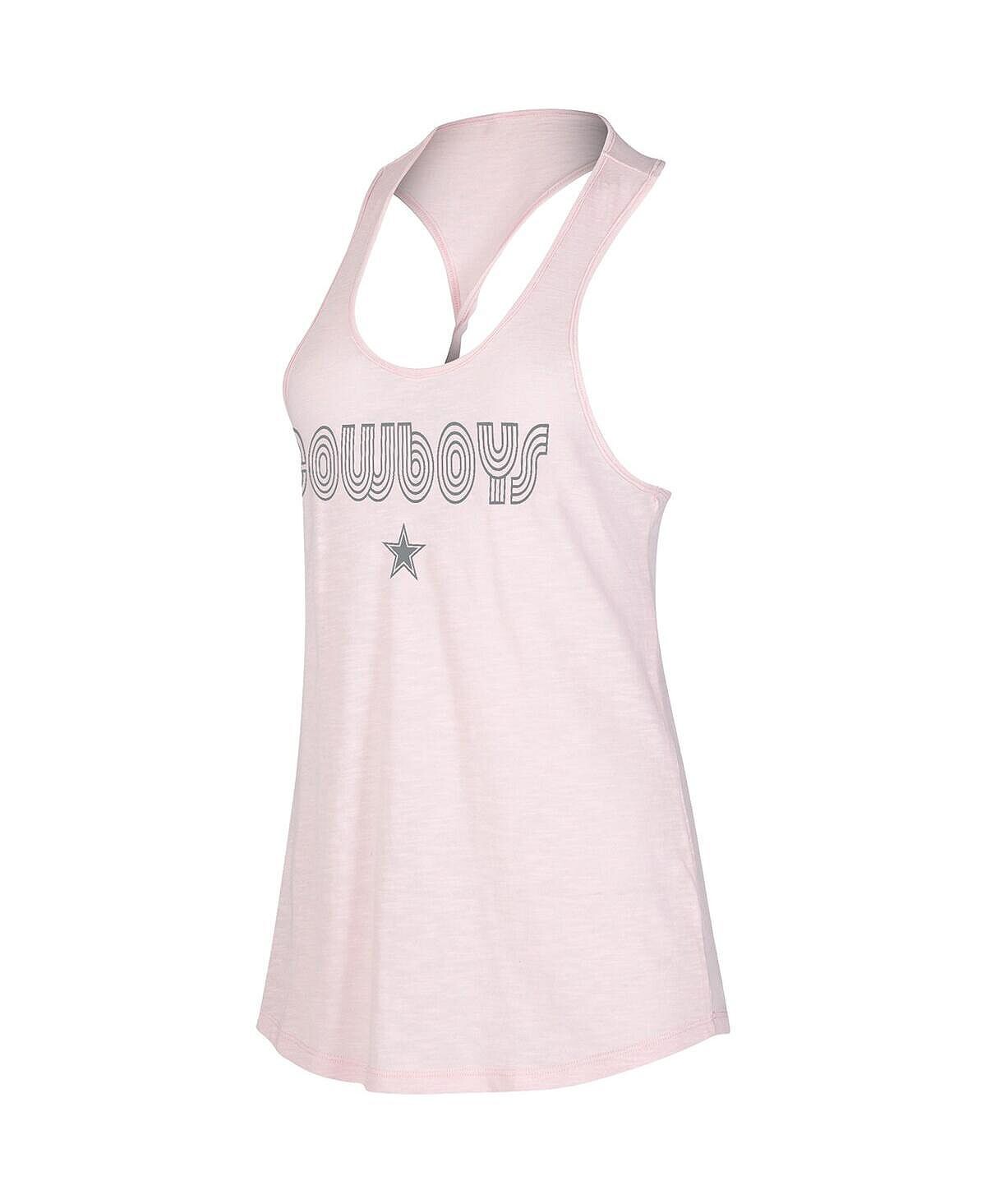 Женская розовая майка Dallas Cowboys Radiant Racerback Concepts Sport, розовый
Женская розовая майка Dallas Cowboys Radiant Racerback Concepts Sport, розовый