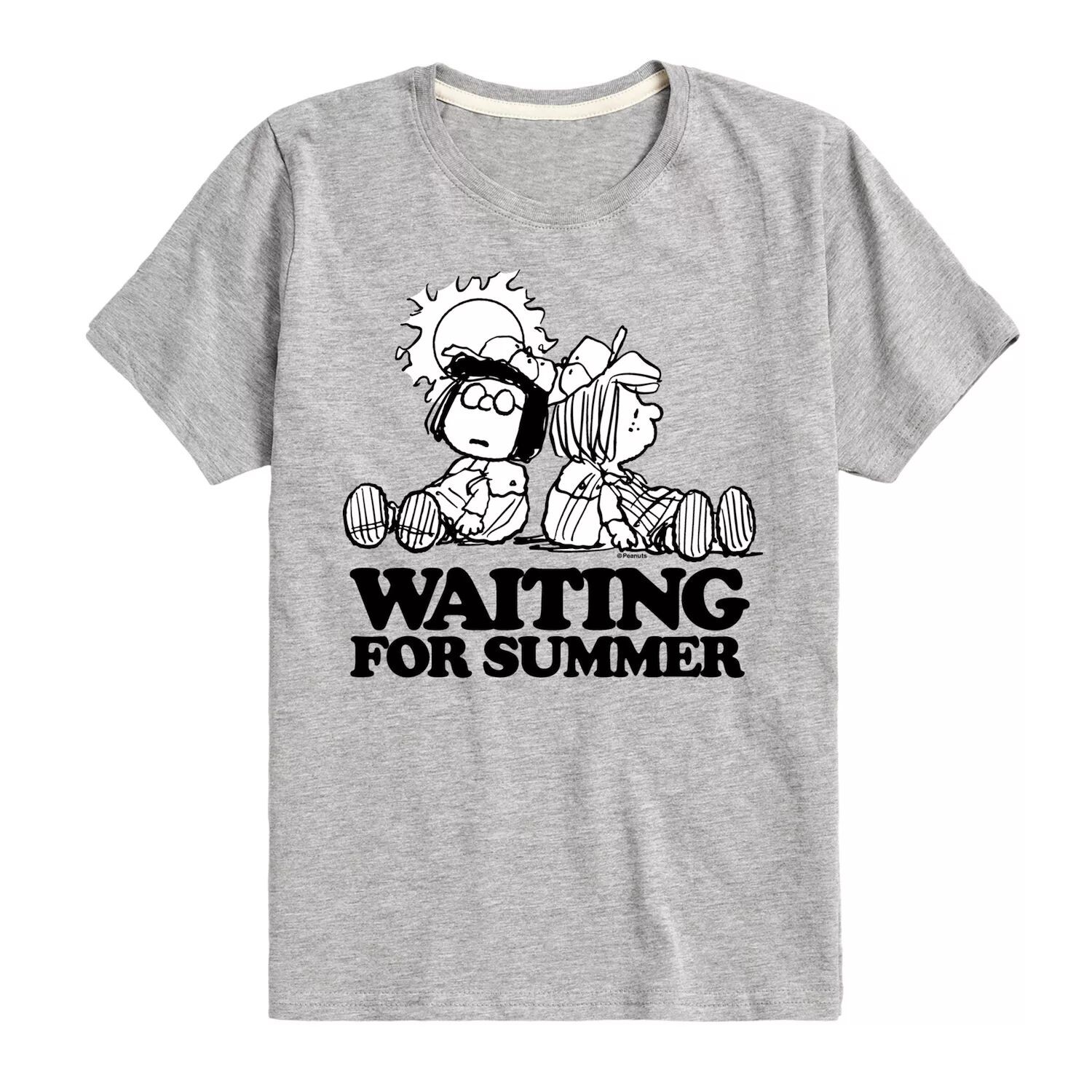 Футболка с рисунком Peanuts Marcie и Peppermint Patty для мальчиков 8–20 лет в ожидании лета Licensed Character, серый
Футболка с рисунком Peanuts Marcie и Peppermint Patty для мальчиков 8–20 лет в ожидании лета Licensed Character, серый