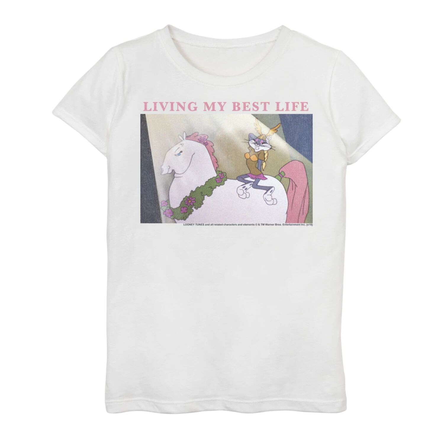 Футболка с плакатом Looney Tunes Bugs Bunny Best Life для девочек 7–16 лет Licensed Character
Футболка с плакатом Looney Tunes Bugs Bunny Best Life для девочек 7–16 лет Licensed Character