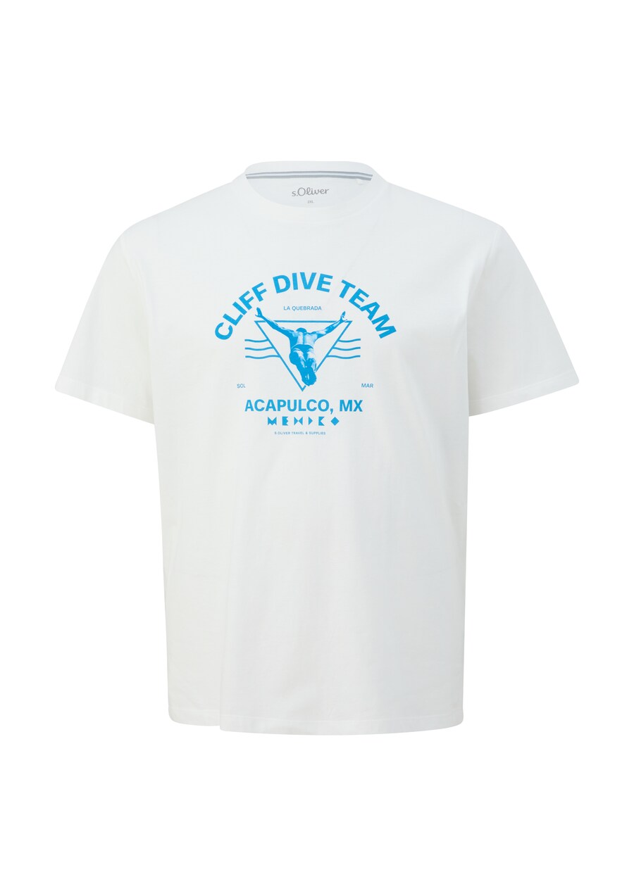 Классическая футболка s.Oliver Shirt, белый
Классическая футболка s.Oliver Shirt, белый